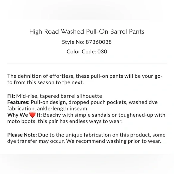 Free People Black Wide Leg Pants - Picture 5 of 5